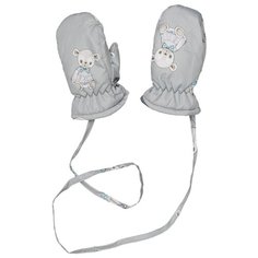 Рукавицы 21932GBC7604 Gulliver Baby, серый, размер 10