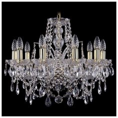 Люстра Bohemia Ivele Crystal 1411 1411/10/195/G, E14, 400 Вт