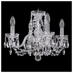 Люстра Bohemia Ivele Crystal 1402/4/141/Ni, E14, 160 Вт
