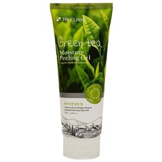3W Clinic пилинг-гель для лица Green Tea Moisture Peeling Gel 180 мл