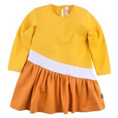 Платье Bossa Nova размер 86, желтый/оранжевый