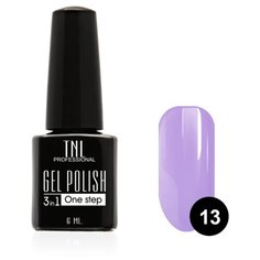 Гель-лак 3 в 1 TNL Professional One step, 6 мл, оттенок №13 - перламутровый аметист