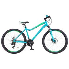 Горный (MTB) велосипед STELS Miss 5000 MD 26 V010 (2018) бирюзовый 15" (требует финальной сборки)