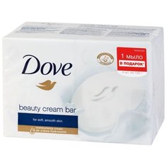 Крем-мыло кусковое Dove Красота и уход, 4 шт., 100 г