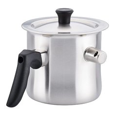 Молоковарка MAYER & BOCH MB-27487 1 л, стальной/черный