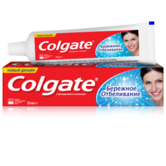 Зубная паста Colgate Бережное отбеливание, 50 мл