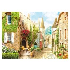 Фотообои бумажные Симфония Европейские каникулы Bellissimo 2х2.8м красный/бежевый/зеленый/голубой