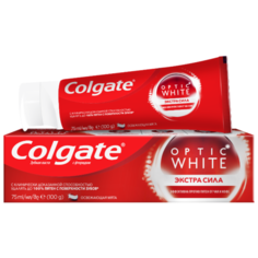 Зубная паста Colgate Optic White Экстра сила отбеливающая, 75 мл