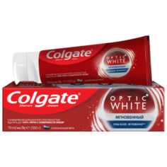 Зубная паста Colgate Optic White Мгновенный отбеливающая, 75 мл
