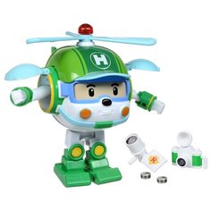 Робот-трансформер Silverlit Robocar Poli Хелли 12,5 см с подсветкой и аксессуарами зеленый