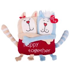 Мягкая игрушка Gulliver Кот и кошка 15 см