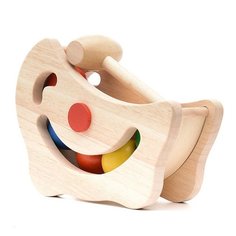 Горка PlanToys Горка с шарами бежевый