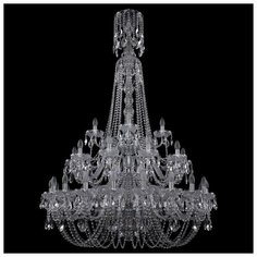 Люстра Bohemia Ivele Crystal 11.11.20+10+5.400.3d.XL-170.Cr.Sp, E14, 1400 Вт