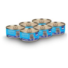Корм для кошек Anifood с тунцом 6шт. х 100 г (кусочки в желе)