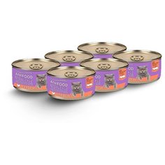 Корм для кошек Anifood 6шт. х 100 г (кусочки в желе)