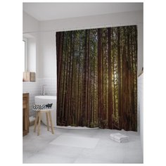 Штора для ванной JoyArty Лесная сказка 180х200 (sc-8944) разноцветный