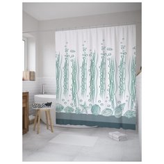 Штора для ванной JoyArty Морские водоросли 180х200 (sc-8054) разноцветный