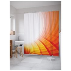 Штора для ванной JoyArty Тоннельные краски 180х200 (sc-2650) разноцветный