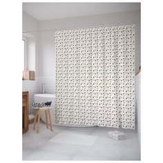 Штора для ванной JoyArty Артишоки 180х200 (sc-78038V1) разноцветный