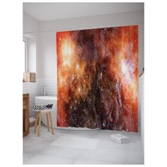 Штора для ванной JoyArty Таинственный космос 180х200 (sc-14488) разноцветный