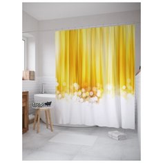 Штора для ванной JoyArty Дымный занавес 180х200 (sc-21907) разноцветный