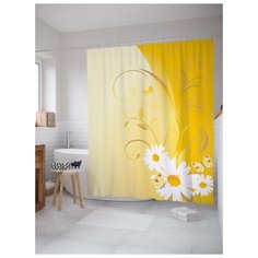 Штора для ванной JoyArty Цветное затемнение 180х200 (sc-13408) разноцветный