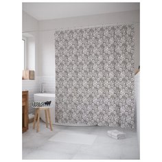 Штора для ванной JoyArty Природа закруглений 180х200 (sc-29532) разноцветный