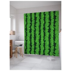 Штора для ванной JoyArty Арбуз 180х200 (sc-118392) разноцветный