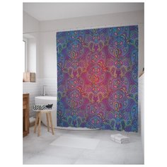 Штора для ванной JoyArty Восточные сказки 180х200 (sc-18536) разноцветный