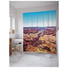 Штора для ванной JoyArty Лабиринт в каньоне 180х200 (sc-20122) разноцветный