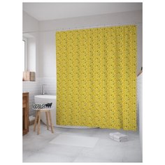 Штора для ванной JoyArty Цыплята 180х200 (sc-50688V1) разноцветный