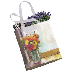 Сумка JoyArty Ваза цветов на подоконнике (bsh_74206), текстиль