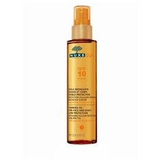 Nuxe Sun тонирующее масло для лица и тела SPF 10 150 мл