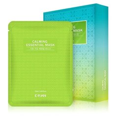 D’RAN Тканевая маска для лица Calming Essential Mask, 25 г, 10 шт. Dran