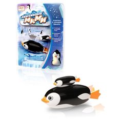 Игрушка для ванной BertToys Пингвиненок Мими черно-белый