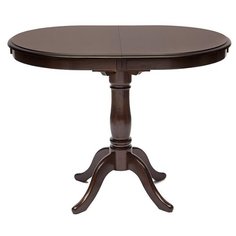 Стол TetChair Solerno ME-T4EX, раскладной, ДхШ: 100 х 70 см, длина в разложенном виде: 129 см, tobacco
