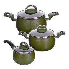 Набор посуды MAYER & BOCH 27789/27790/27791 6 пр. оливковый