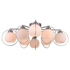 Люстра Natali Kovaltseva SPHERE II 81051-8C SATIN NICKEL, E27, 320 Вт