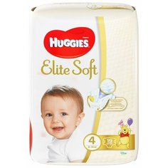 Huggies подгузники Elite Soft 4 (8-14 кг) 19 шт.