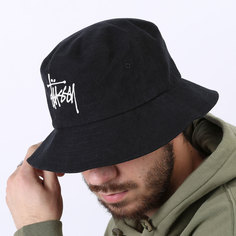 Панама Stussy Big logo Canvas Bucket Hat