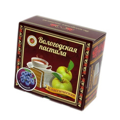 Пастила Вологодская мануфактура с черникой 300 г