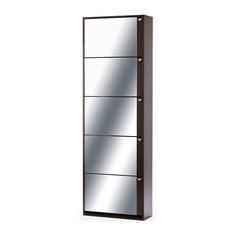 Обувница Vental к-5s зеркальная венге