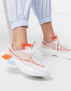 Кроссовки белого, красного и синего цвета Nike Vista Lite-Белый