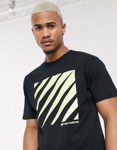 Черная футболка New Balance Tokyo-Черный