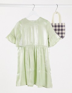 Свободное платье Lola May-Зеленый