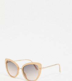 Розово-золотистые солнцезащитные очки в крупной оправе "кошачий глаз" ALDO-Розовый