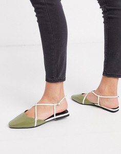 Балетки ASOS DESIGN-Мульти