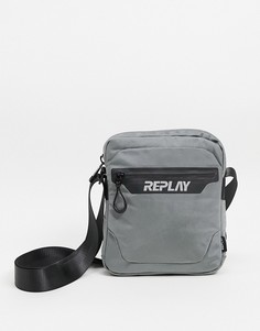 Зеленая сумка для авиапутешествий Replay-Зеленый