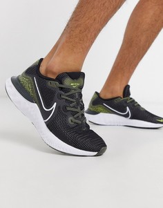 Черные кроссовки Nike Running Renew Run SE-Черный