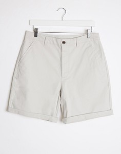 Свободные серые шорты чиносы ASOS DESIGN-Серый